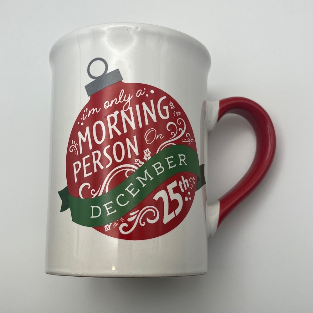 Christmas Morning Person Mug